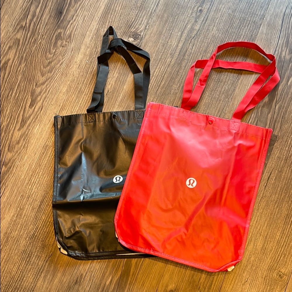 Lululemon Reusable Big Tote Bags (2 pack)
